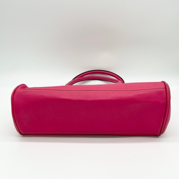 Anne Klein Satchel Shoulder Bag Girly Pink Satchel Y2K Polished Elle Coquette - Picture 7 of 16